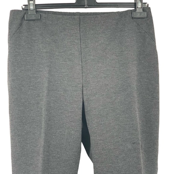 J.‎ Jill Womens Ponte SlimTapered Leg Gray Pull On Stretch Pants Medium - Picture 2 of 8